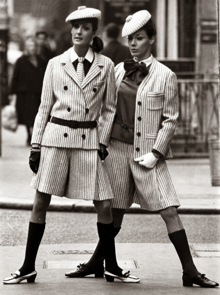 Women in Mini-skirts in the 1960's